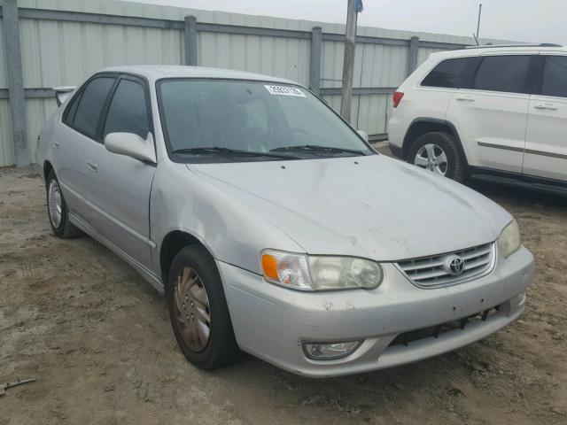 2T1BR12E81C438124 - 2001 TOYOTA COROLLA CE SILVER photo 1