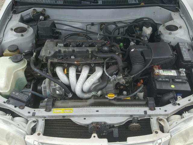 2T1BR12E81C438124 - 2001 TOYOTA COROLLA CE SILVER photo 7