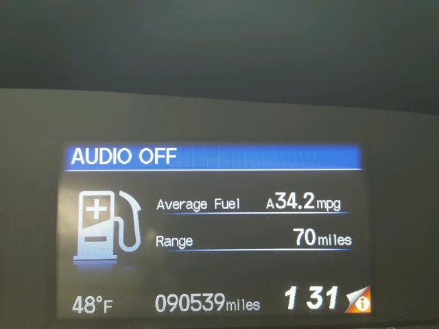 2HGFB2F80EH550610 - 2014 HONDA CIVIC EX მუქწითელი ფოტო 8