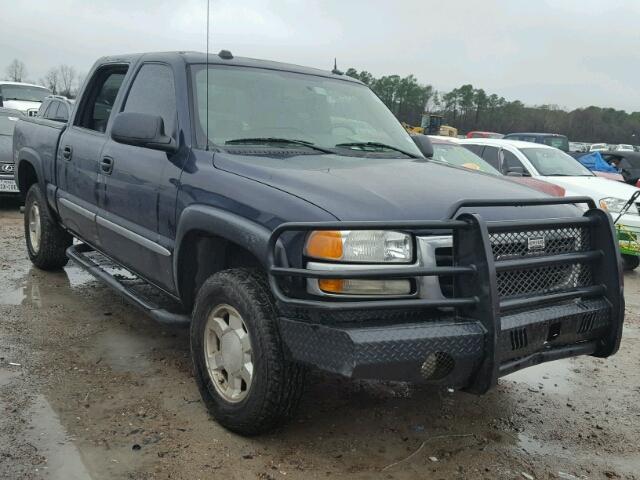 2GTEK13T851238539 - 2005 GMC NEW SIERRA BLUE photo 1