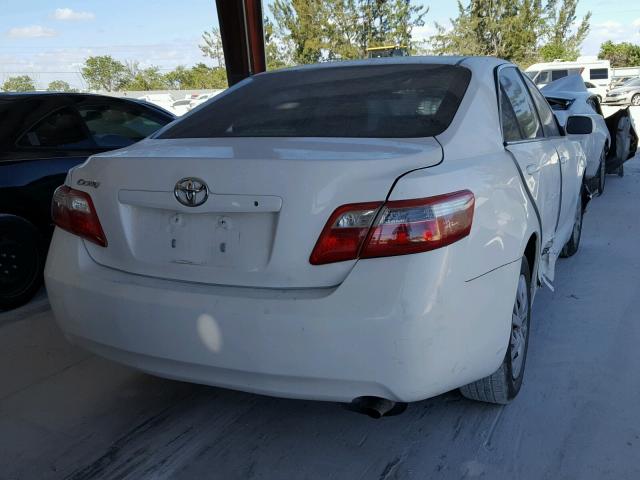 4T1BE46K28U746072 - 2008 TOYOTA CAMRY CE WHITE photo 4