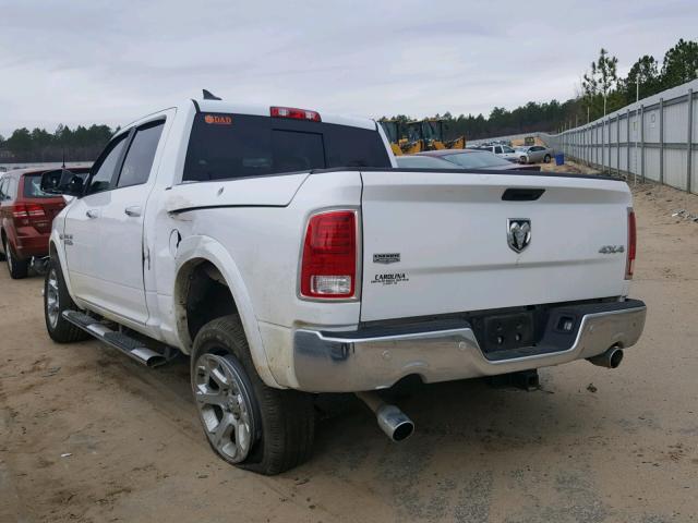 1C6RR7NTXFS707278 - 2015 RAM 1500 LARAM WHITE photo 3