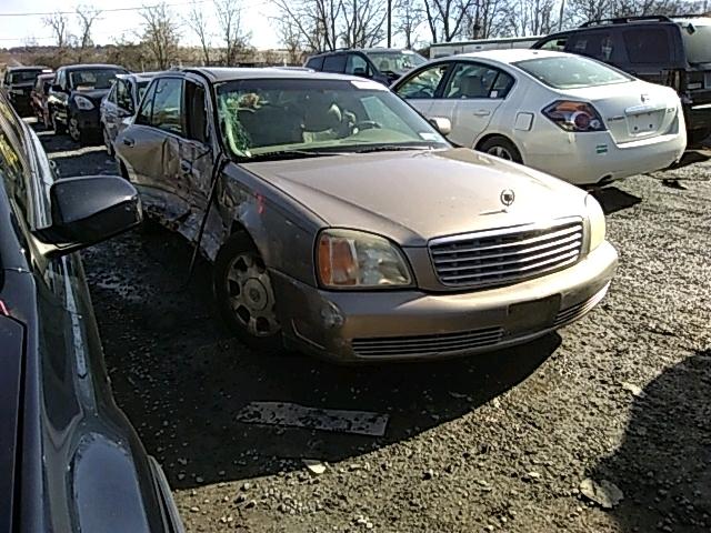 1G6KD54Y42U204759 - 2002 CADILLAC DEVILLE GOLD photo 1