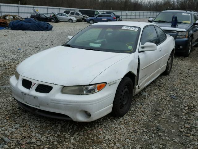 1G2WP12K9XF306894 - 1999 PONTIAC GRAND PRIX WHITE photo 2