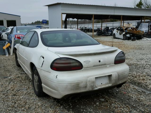 1G2WP12K9XF306894 - 1999 PONTIAC GRAND PRIX WHITE photo 3