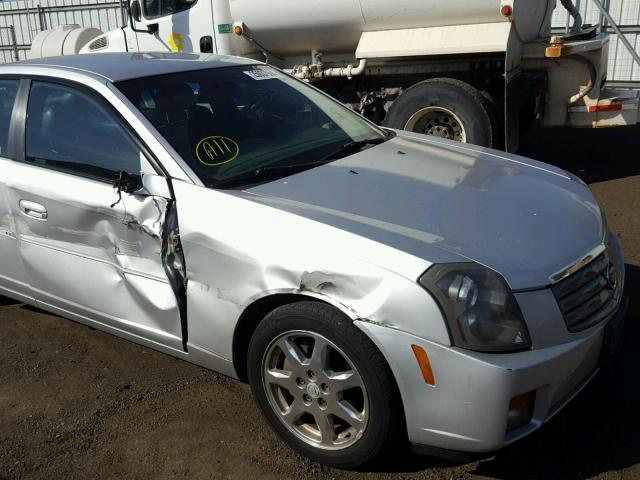 1G6DM57N630111793 - 2003 CADILLAC CTS BURGUNDY photo 9