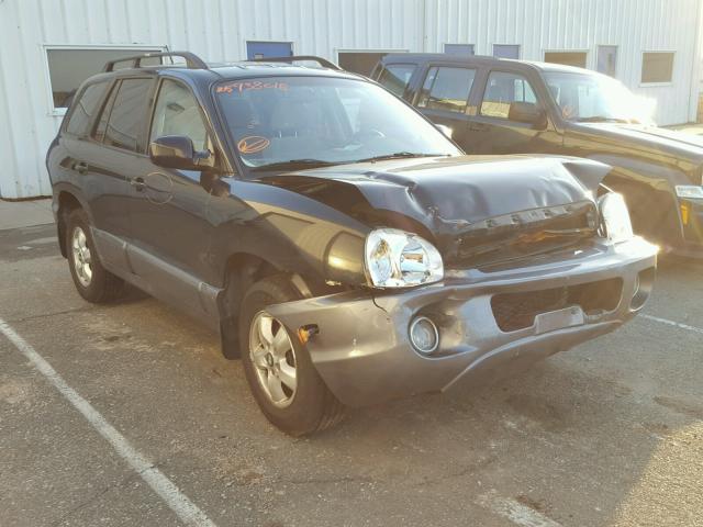 KM8SC13D96U097698 - 2006 HYUNDAI SANTA FE G BLACK photo 1