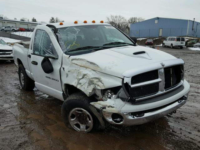 3D7KU28CX4G126512 - 2004 DODGE RAM 2500 S WHITE photo 1