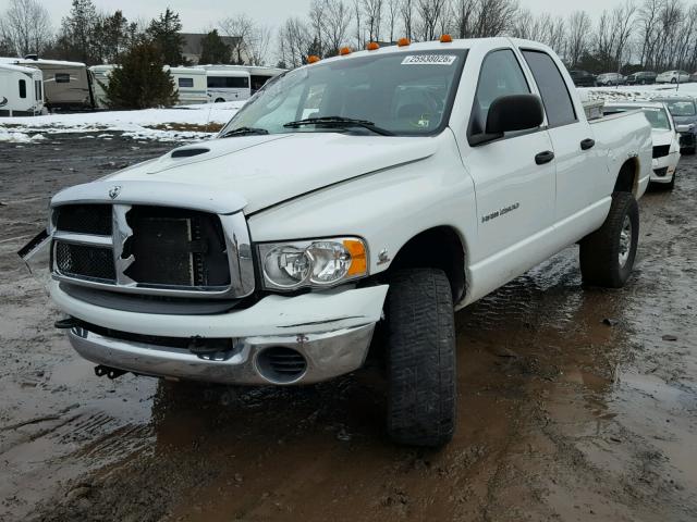 3D7KU28CX4G126512 - 2004 DODGE RAM 2500 S WHITE photo 2