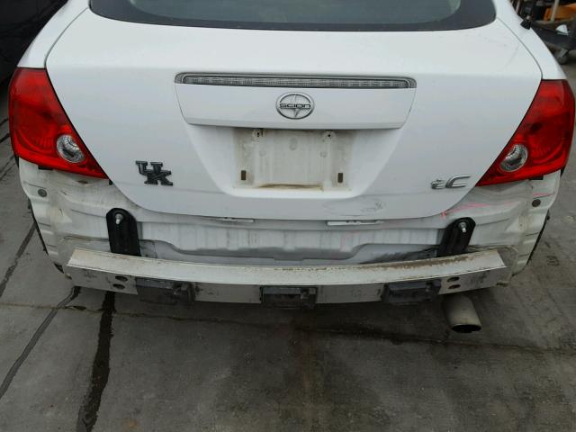 JTKDE177860143470 - 2006 TOYOTA SCION TC 白色 照片 9
