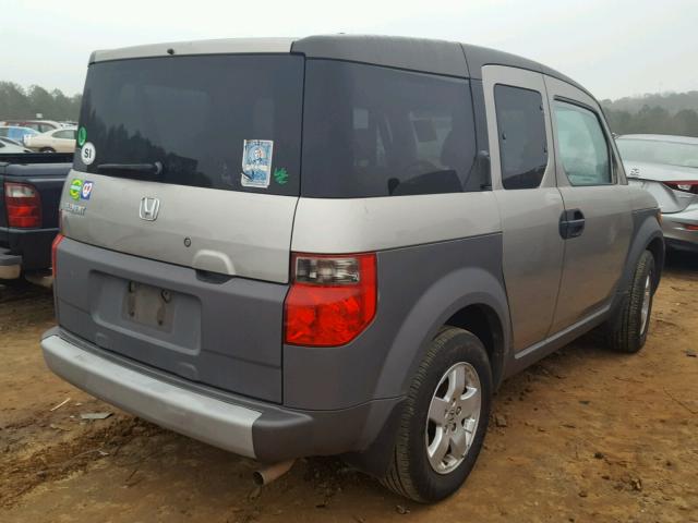 5J6YH18633L017124 - 2003 HONDA ELEMENT EX SILVER photo 4