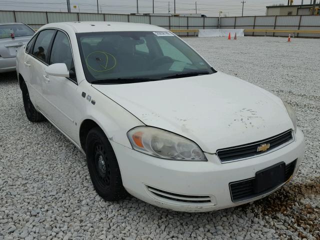 2G1WS581069392726 - 2006 CHEVROLET IMPALA POL WHITE photo 1