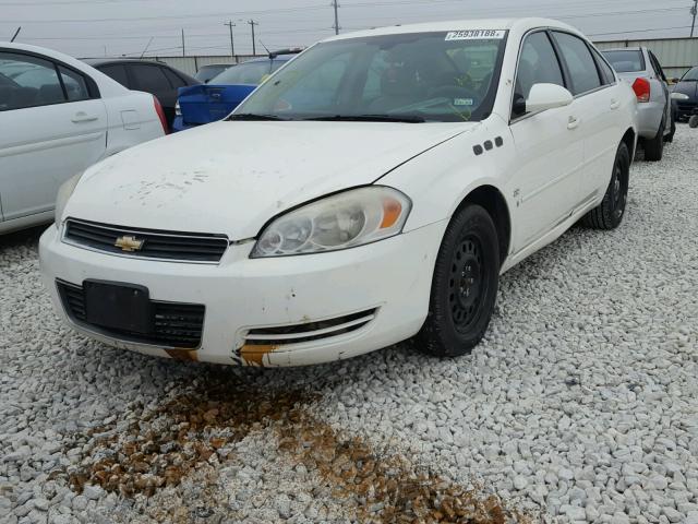 2G1WS581069392726 - 2006 CHEVROLET IMPALA POL WHITE photo 2