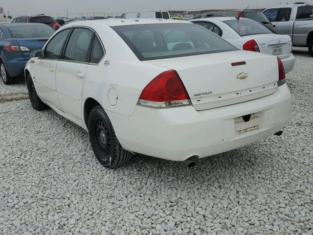 2G1WS581069392726 - 2006 CHEVROLET IMPALA POL WHITE photo 3