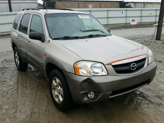 4F2YU08172KM60915 - 2002 MAZDA TRIBUTE LX GOLD photo 1