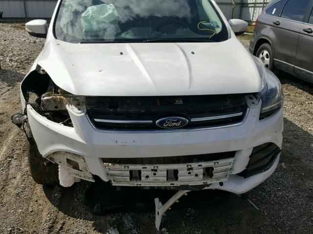 1FMCU0JX5FUA57207 - 2015 FORD ESCAPE TIT WHITE photo 7