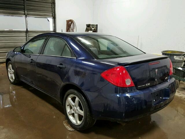 1G2ZG57N384199975 - 2008 PONTIAC G6 BASE BLUE photo 3