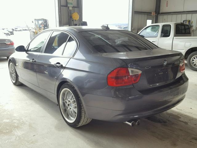 WBAVB13586PT02226 - 2006 BMW 325 I GRAY photo 3