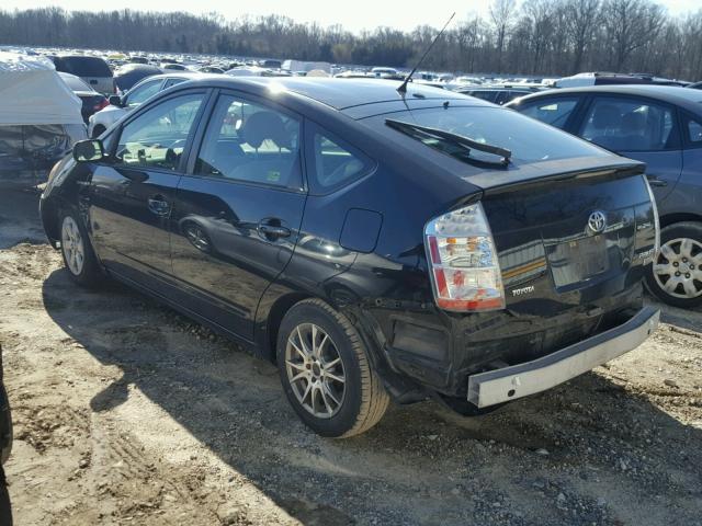 JTDKB20U183357330 - 2008 TOYOTA PRIUS BLACK photo 3