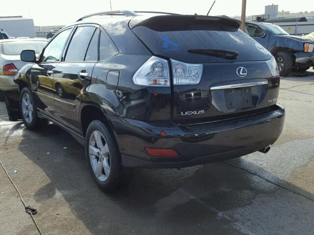 2T2HK31U18C091891 - 2008 LEXUS RX 350 BLACK photo 3