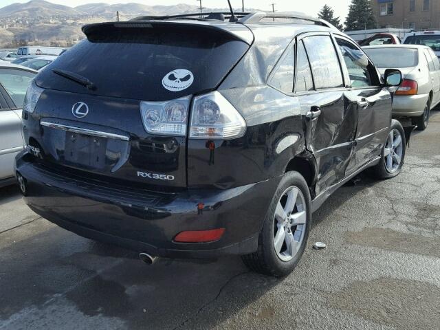 2T2HK31U18C091891 - 2008 LEXUS RX 350 BLACK photo 4