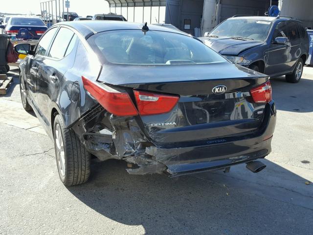 KNAGM4A79F5637337 - 2015 KIA OPTIMA LX BLACK photo 3