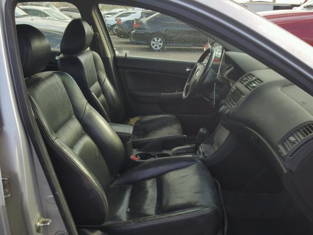 1HGCM66535A034864 - 2005 HONDA ACCORD EX SILVER photo 5