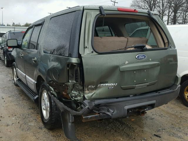 1FMPU16L14LA57477 - 2004 FORD EXPEDITION GREEN photo 3