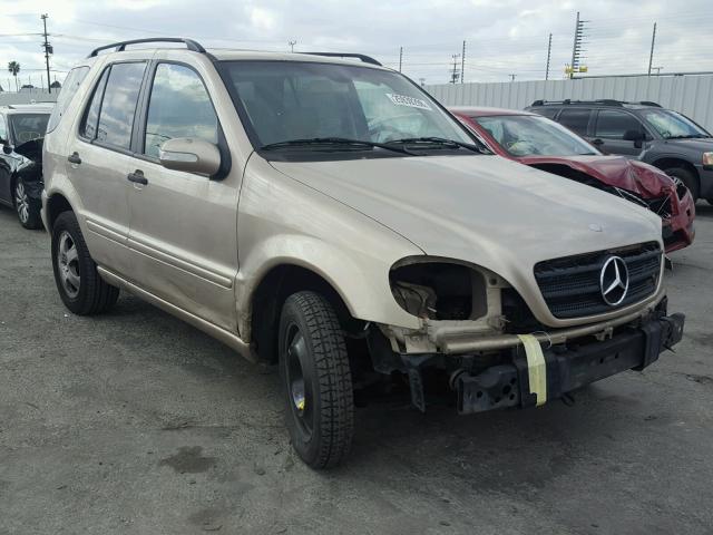 4JGAB57E43A427186 - 2003 MERCEDES-BENZ ML 350 GOLD photo 1