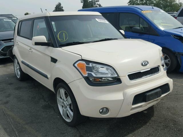KNDJT2A28B7730403 - 2011 KIA SOUL + WHITE photo 1