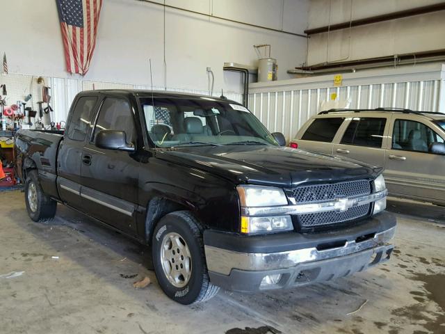 2GCEC19TX31148939 - 2003 CHEVROLET SILVERADO BLACK photo 1