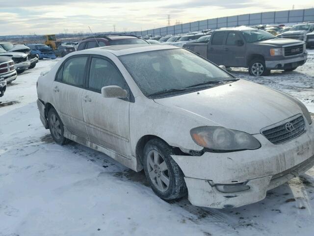 1NXBR32E55Z545275 - 2005 TOYOTA COROLLA CE WHITE photo 1