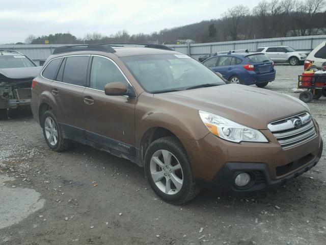 4S4BRCBC8D3212586 - 2013 SUBARU OUTBACK 2. BROWN photo 1