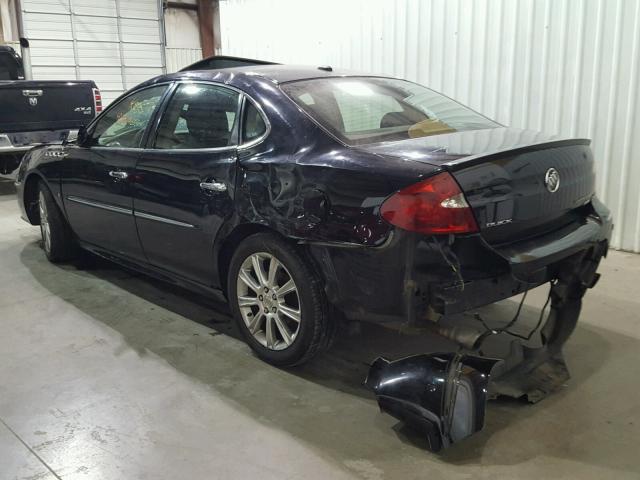 2G4WN58C581181356 - 2008 BUICK LACROSSE S BLACK photo 3