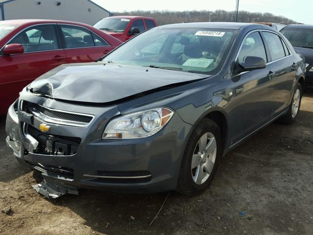 1G1ZF57508F253793 - 2008 CHEVROLET MALIBU HYB GRAY photo 2