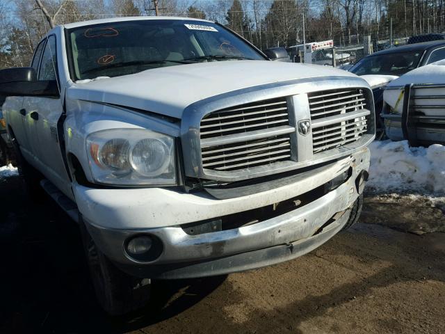 3D7KS28DX8G243365 - 2008 DODGE RAM 2500 S WHITE photo 1