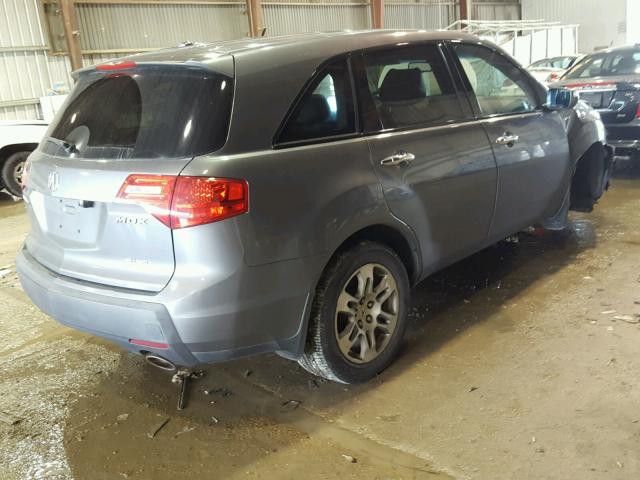 2HNYD28618H548098 - 2008 ACURA MDX TECHNO SILVER photo 4