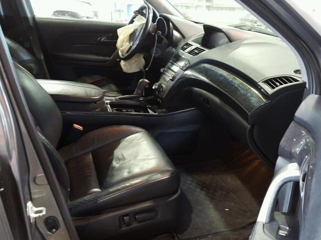 2HNYD28618H548098 - 2008 ACURA MDX TECHNO SILVER photo 5