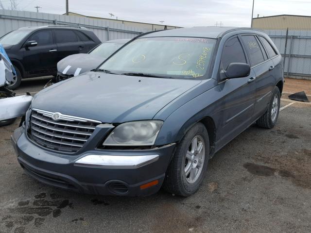 2A4GM68426R902722 - 2006 CHRYSLER PACIFICA T BLUE photo 2