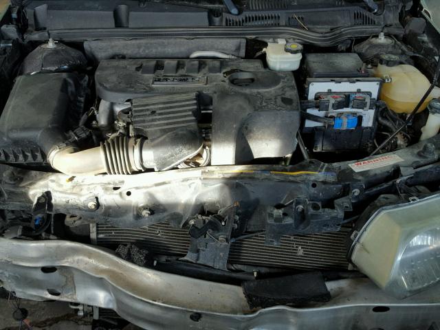 1G8AJ52F65Z117563 - 2005 SATURN ION LEVEL GRAY photo 7