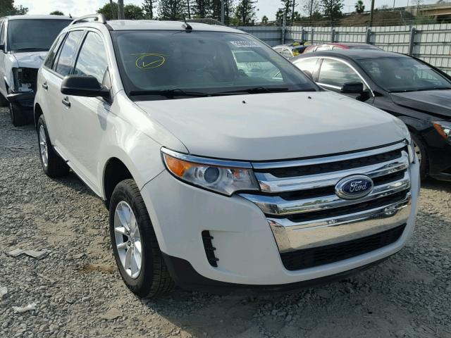 2FMDK3GC9DBB77854 - 2013 FORD EDGE SE WHITE photo 1