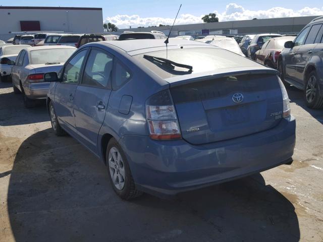 JTDKB20U153119263 - 2005 TOYOTA PRIUS BLUE photo 3