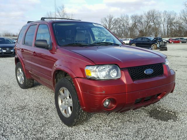 1FMYU94156KA40386 - 2006 FORD ESCAPE LIM RED photo 1