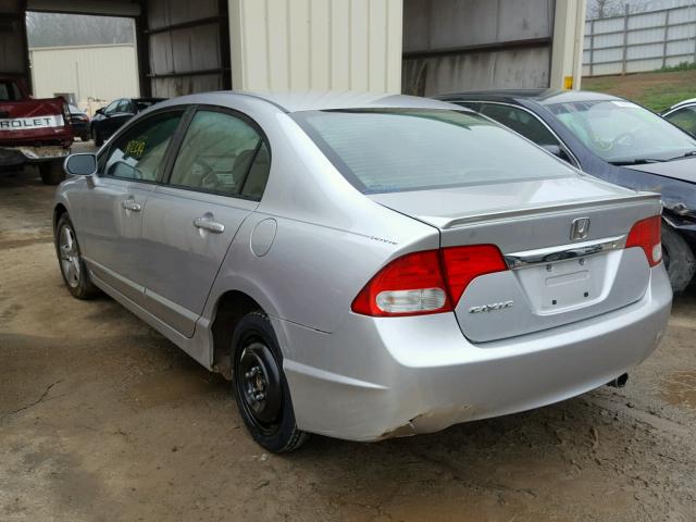 19XFA1F69AE074051 - 2010 HONDA CIVIC SILVER photo 3