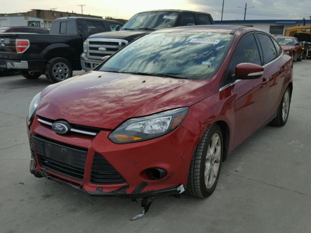 1FADP3J21DL318945 - 2013 FORD FOCUS TITA RED photo 2