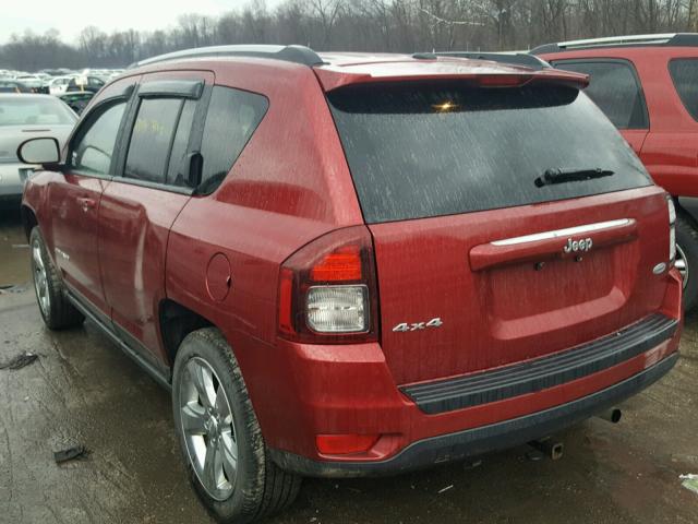 1C4NJDEB8FD333312 - 2015 JEEP COMPASS LA RED photo 3