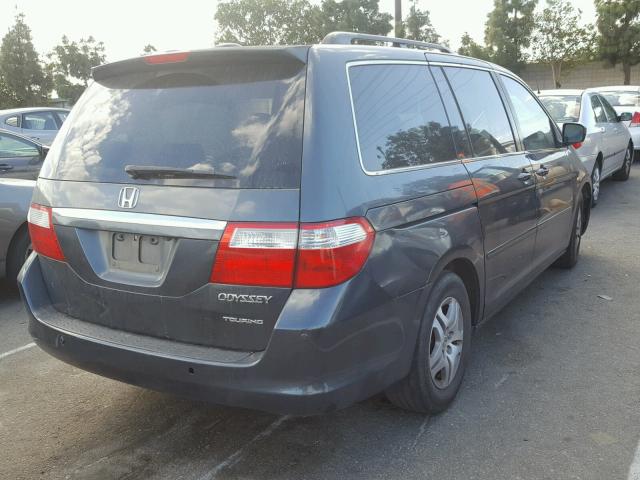 5FNRL38875B100602 - 2005 HONDA ODYSSEY TO CHARCOAL photo 4