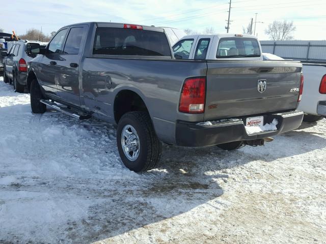 3C6TD5HT0CG188166 - 2012 DODGE RAM 2500 S GRAY photo 3