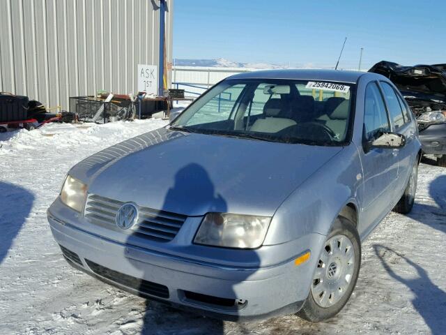 3VWRK69M94M093045 - 2004 VOLKSWAGEN JETTA GL SILVER photo 2