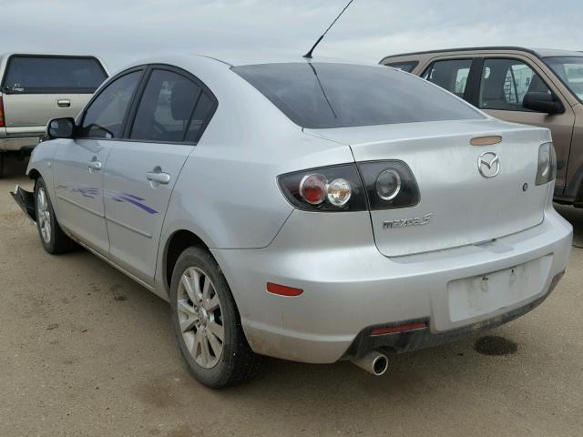 JM1BK32F381829432 - 2008 MAZDA 3 I SILVER photo 3